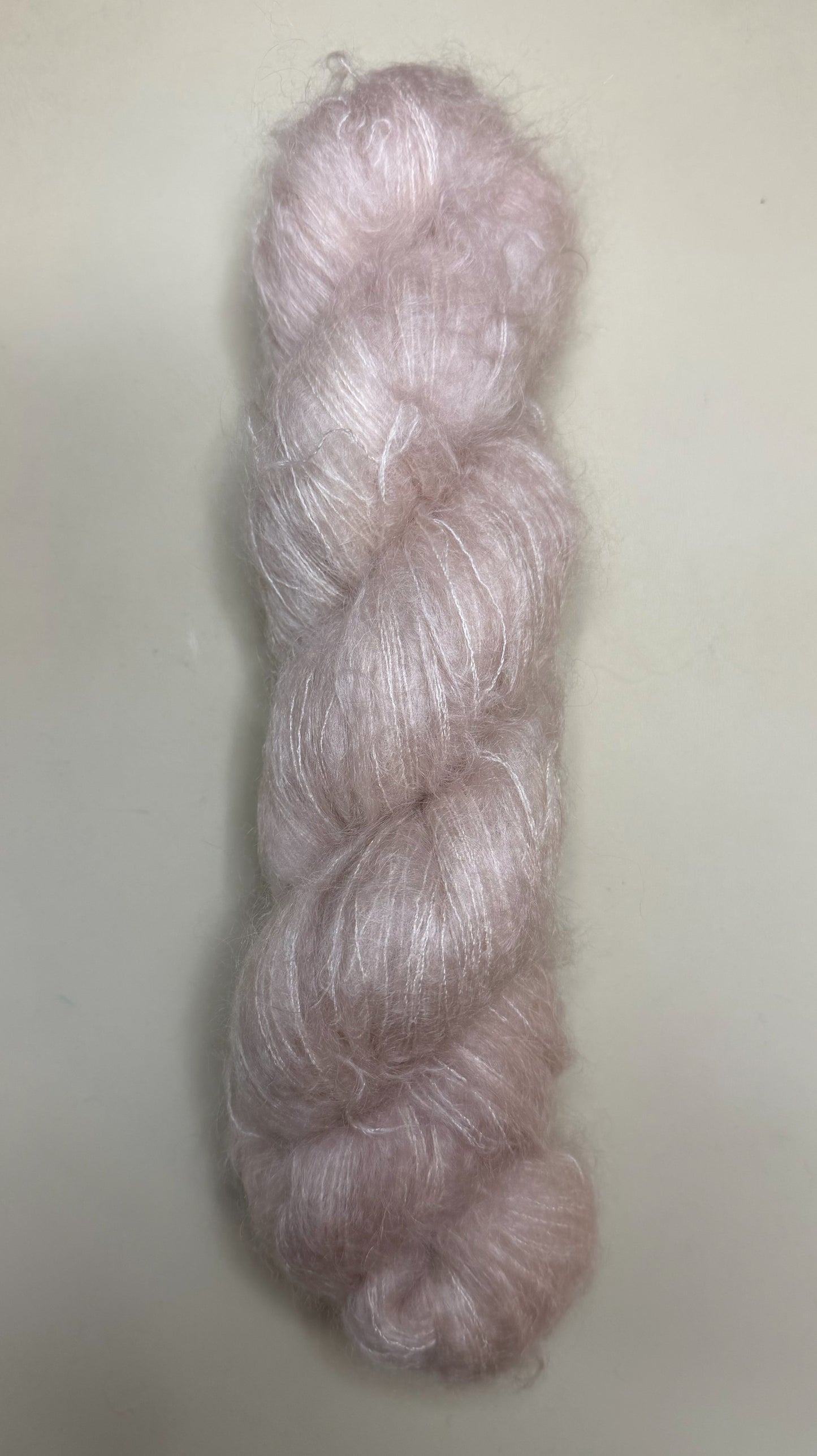 Lace-Silk and Super Kid Mohair: Conch Shell Pink