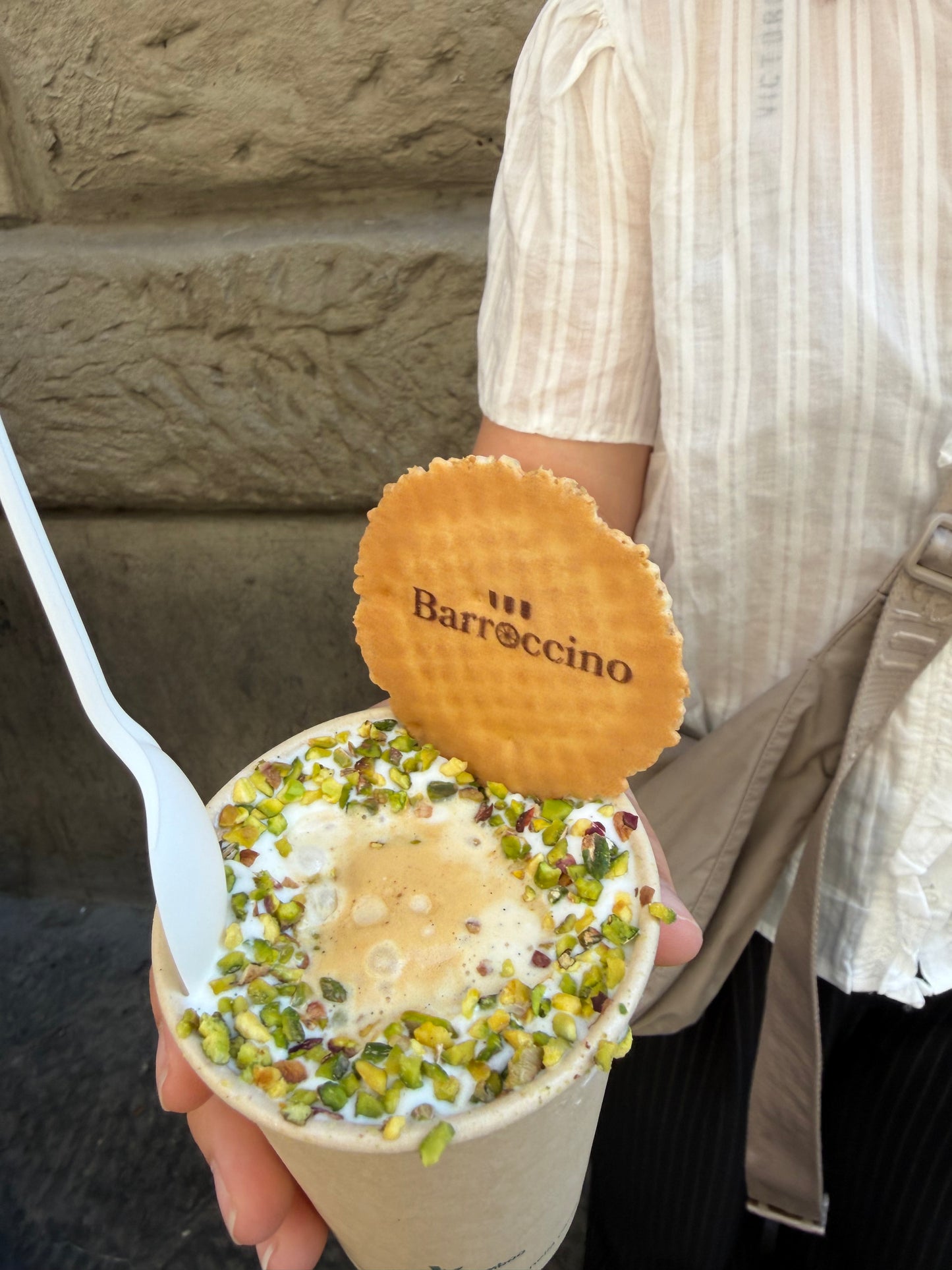 Pistachio Affogato