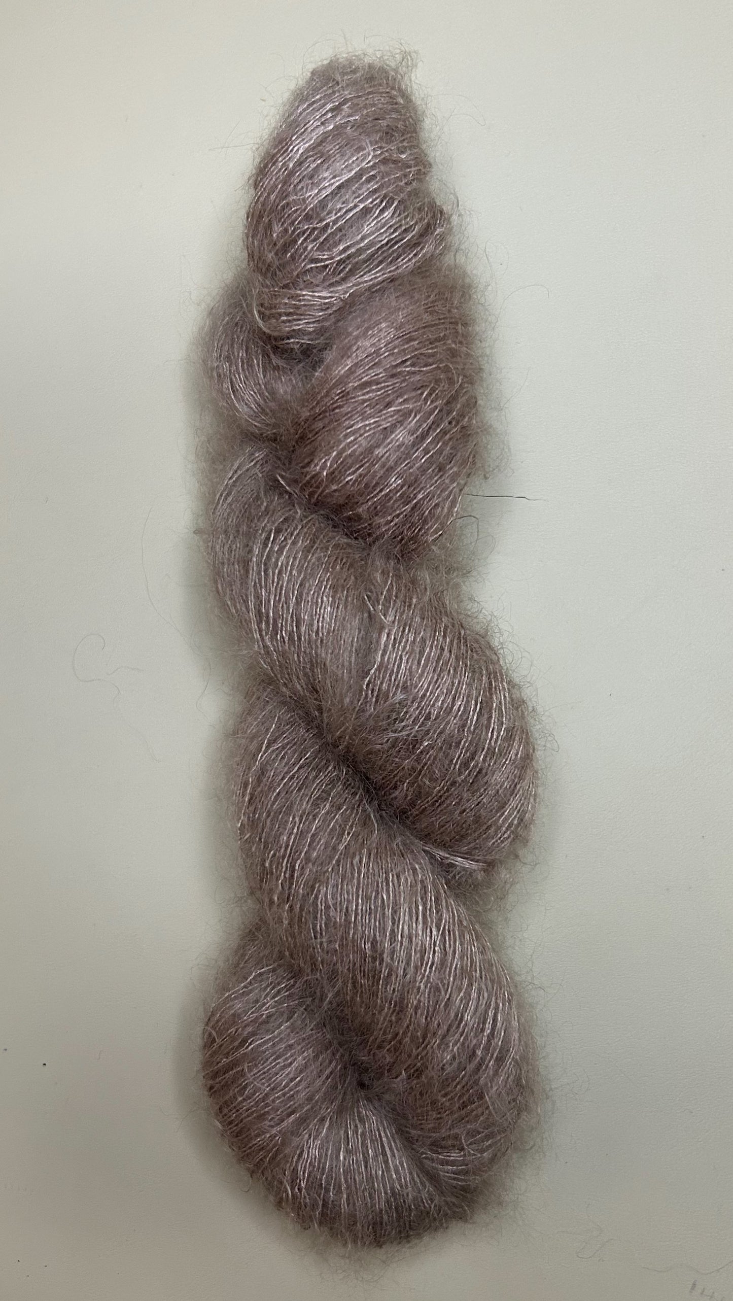 Lace-Silk Mohair: Morel