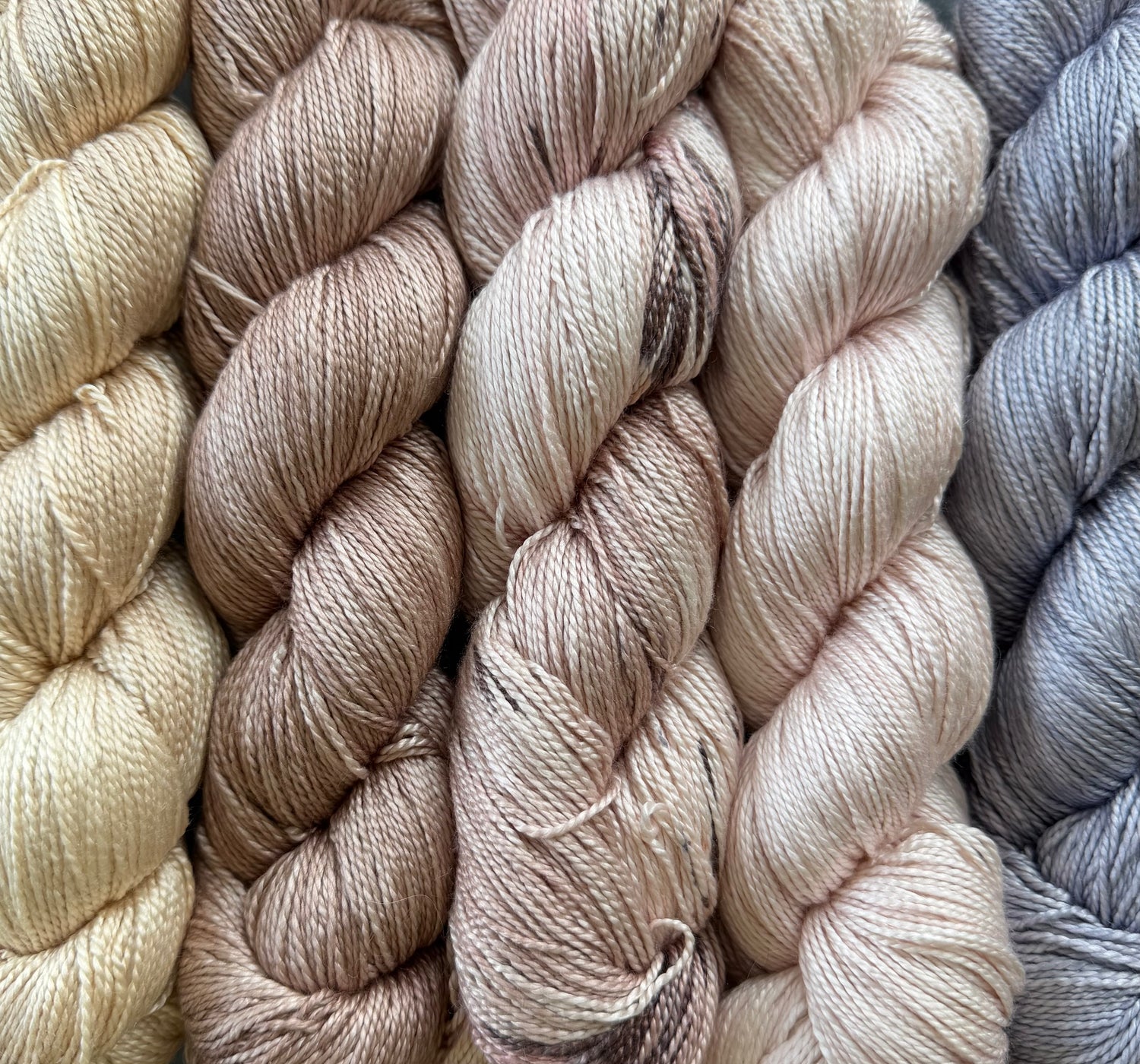 Fingering Weight: 100% Pure Mulberry Silk