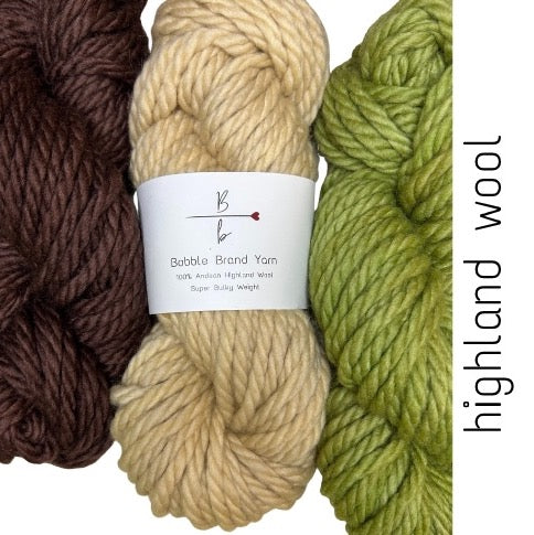 Super Bulky Weight: Andean Highland Wool