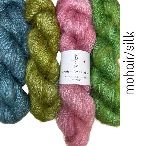 Lace Weight: Mohair/Silk