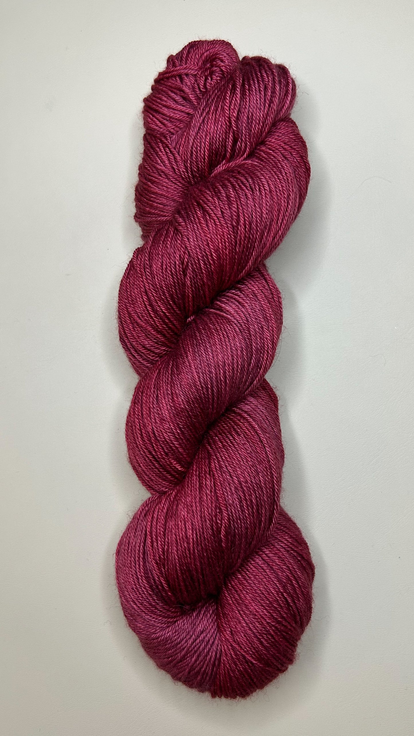 Fingering - Wool/Yak/Silk: Cottage Red