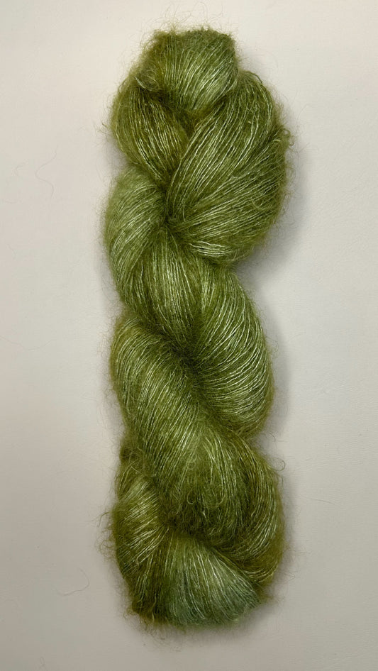 Lace-Silk Mohair: Pesto