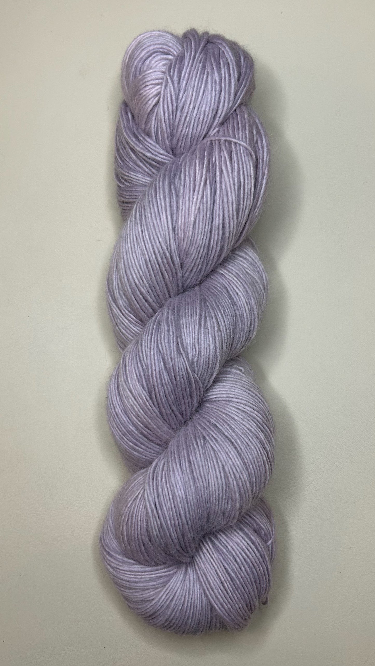Fingering- Organic Merino Wool: First Frost