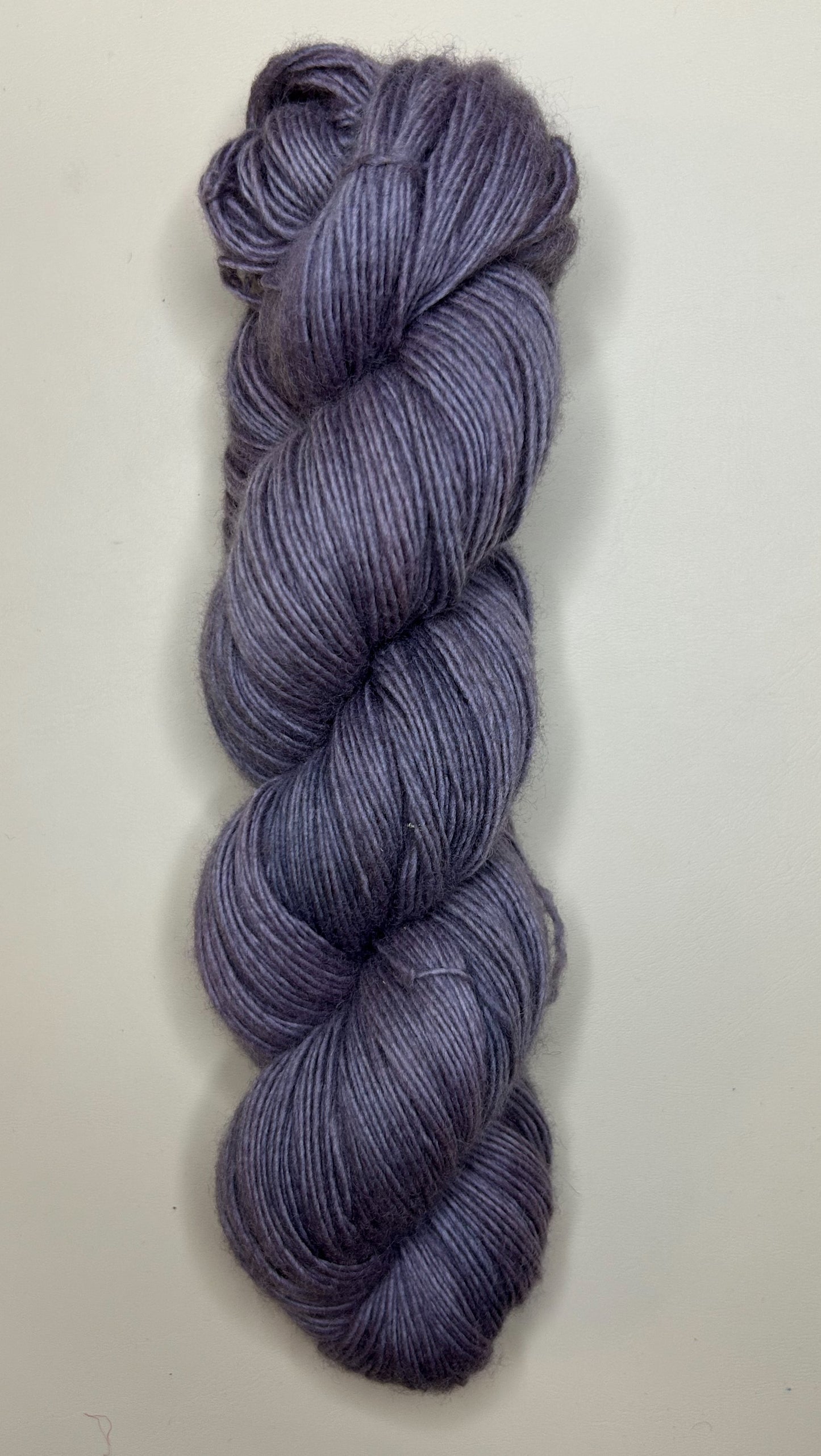 Fingering- Organic Merino Wool: Thunderstorm