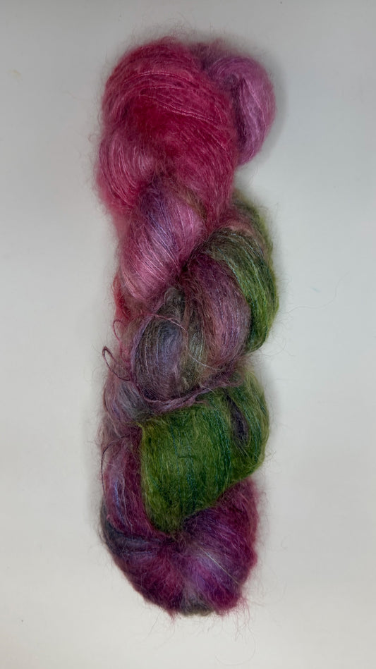 Lace-Silk and Super Kid Mohair: Flower Garden