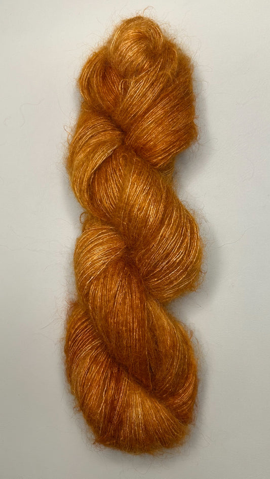 Lace-Silk Mohair: Poppy