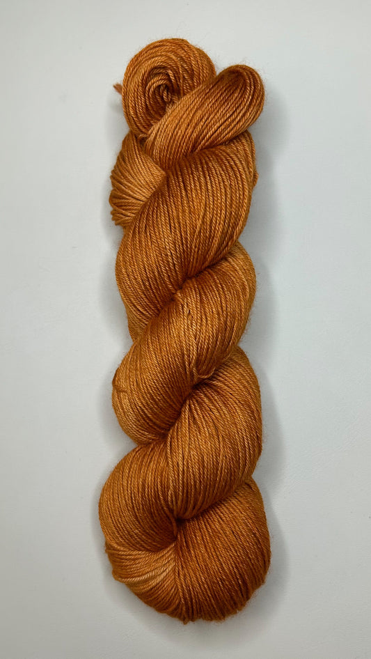 Fingering - Wool/Yak/Silk: Poppy