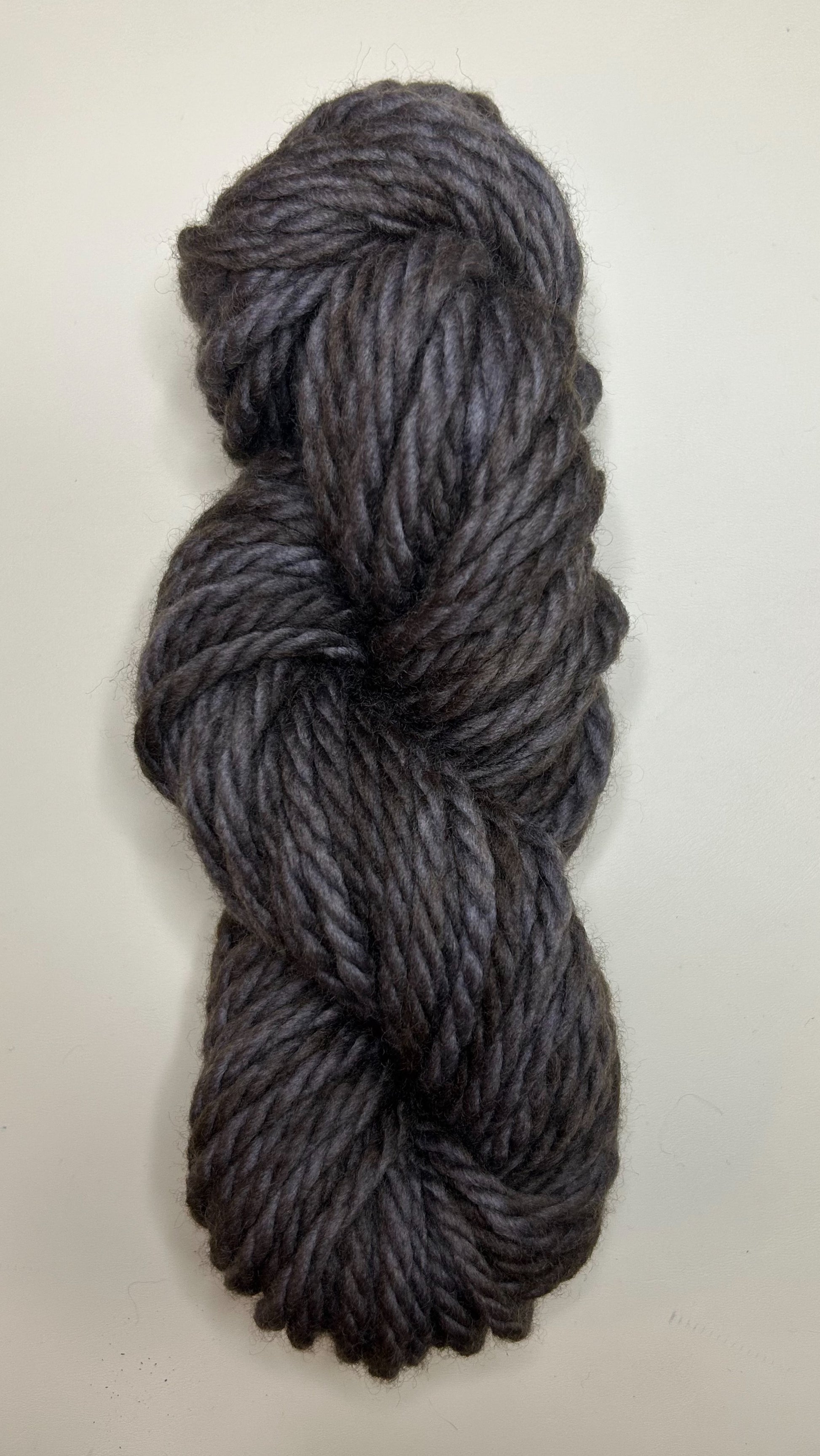 Black Wool Yarn