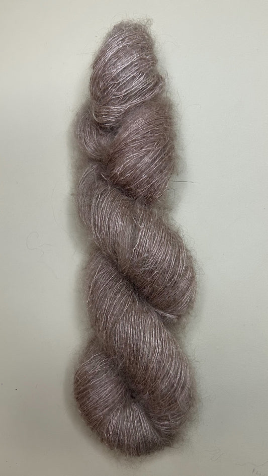 Lace-Silk Mohair: Morel