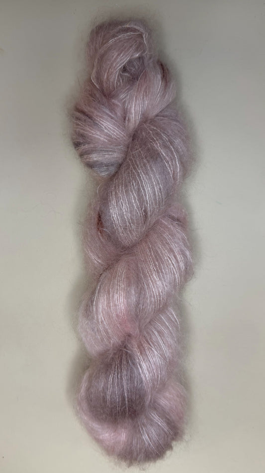 Lace-Silk and Super Kid Mohair: Pink Sand Beach