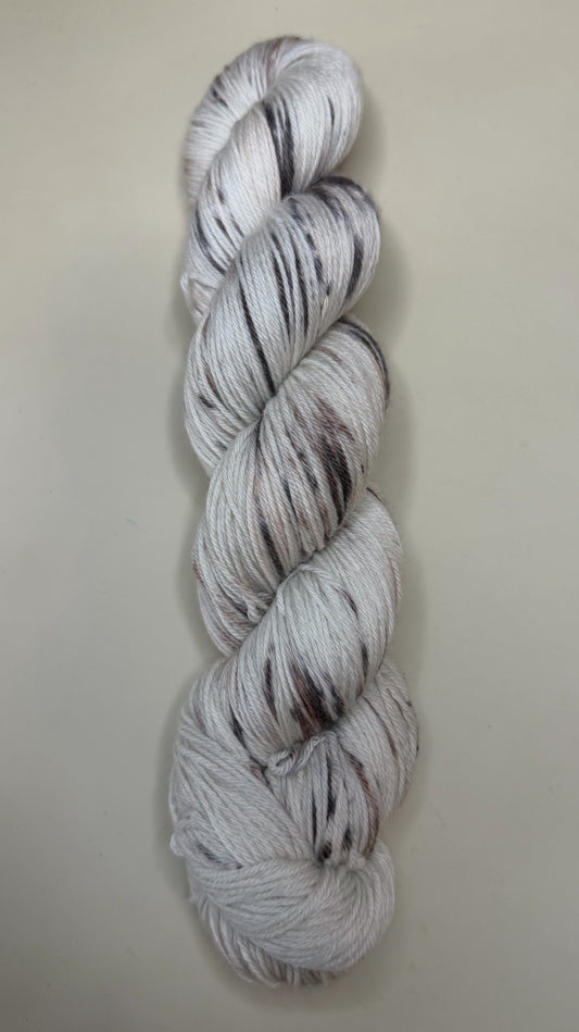 Fingering Weight: Extrafine Superwash Merino/Nylon Sock Yarn: Birch Bark