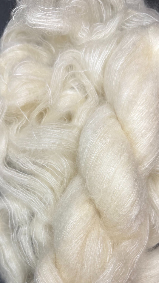 Lace Weight Silk and Mohair Blend